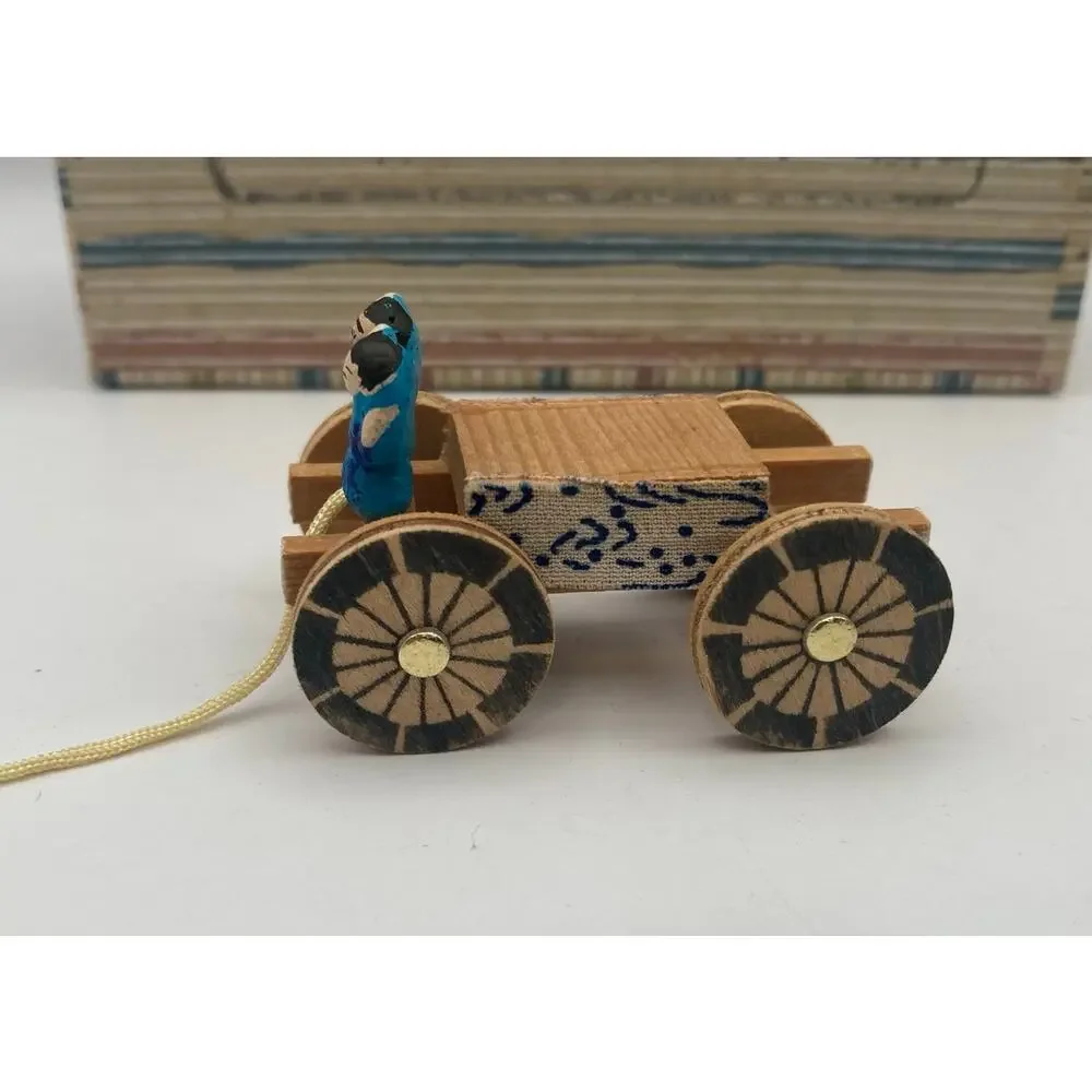 Vintage Imperial Mini Kyoto Kotoya Doll Festival Carts Japanese Three Piece